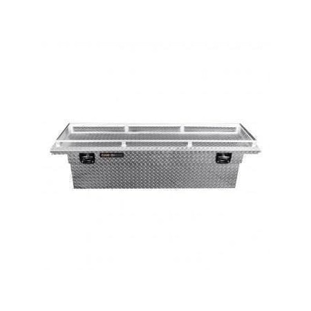 Camlocker 71in Low Profile Crossover Truck Tool Box with Rail, Polished Aluminum KS71LPRL
